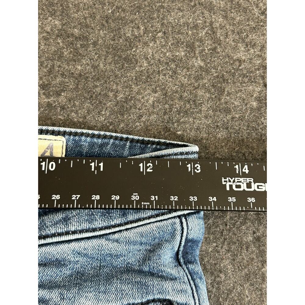 We The Free Women's Skinny Jeans Size 24 Distressed Zipper Pockets Stretch Denim - Picture 6 of 10